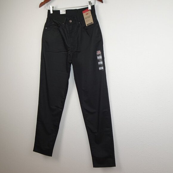 Levi's Mom Jeans Women's Size 27x30 Gray Black Blended Fabric READ MEASUREMENTS - Picture 3 of 12